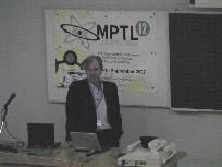 First session, 13.09.2007, Jose M.Zamarro